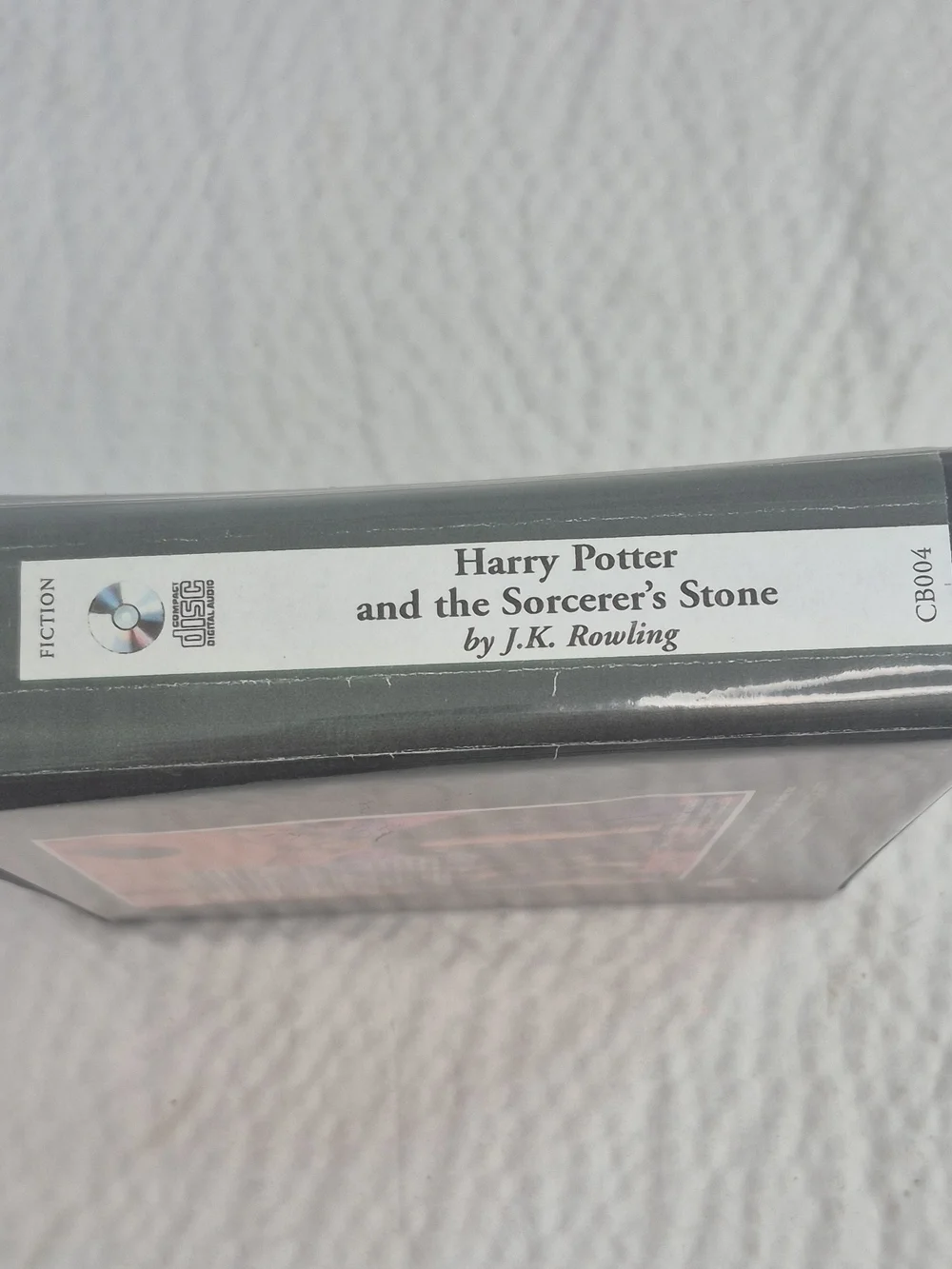 Harry Potter and the Sorcerer's Stone Black Audiobook Case